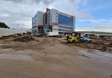 La DANA golpea duramente al poligono La Reva